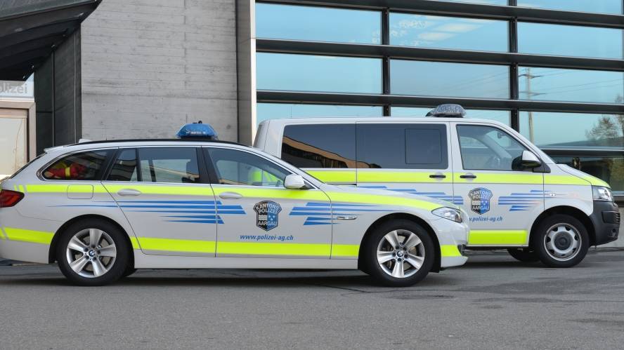 Kantonspolizei Aargau, Fahrzeuge (Symbolbild)