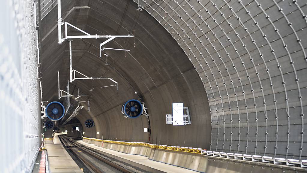 In Ceneri-Basistunnel ist es bei der zweiten kommerziellen Probefahrt zu einer Panne gekommen. (Symbolbild)