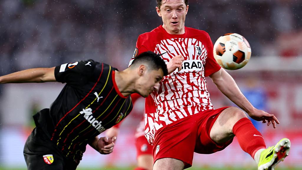 Michael Gregoritsch gelang der entscheidende dritte Treffer der Freiburger