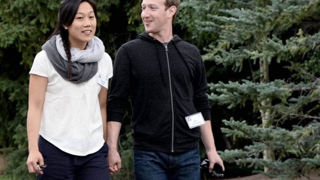 Macht muss nicht immer glamourös aussehen: Das «Time»-Magazin zählt Mark Zuckerberg und Priscilla Chan zu den 100 einflussreichsten Menschen. (Archivbild)