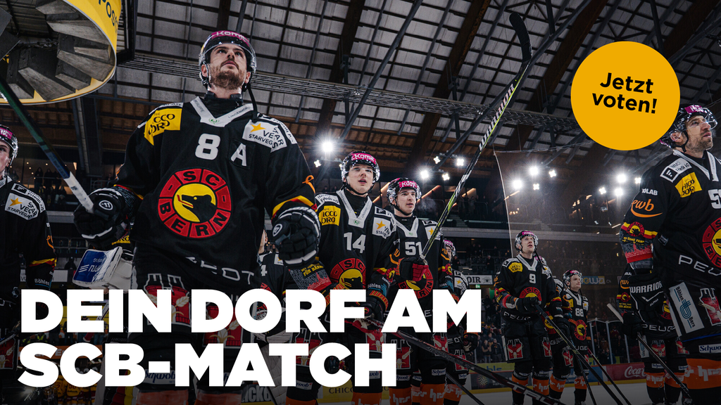 Welches Dorf soll 1'000 SCB-Tickets gewinnen?