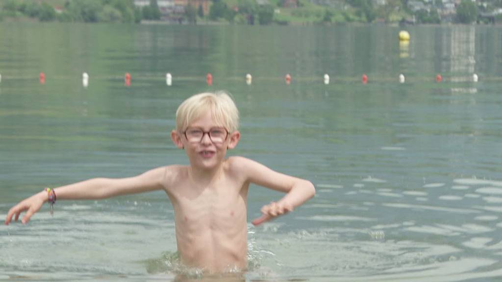 Viele Badis haben heute ihre Saison eröffnet