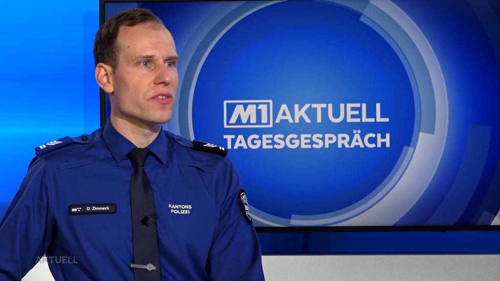 Der Mediensprecher der Kantonspolizei Aargau, Dominic Zimmerli, über die Einbruchszeit