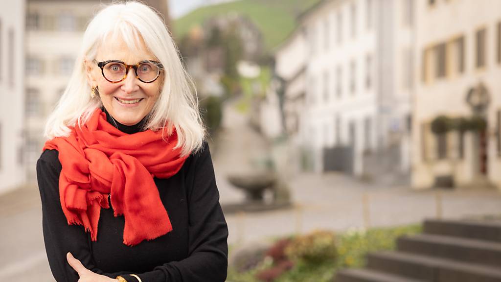 Die Preisträgerin Brigitt Flüeler.