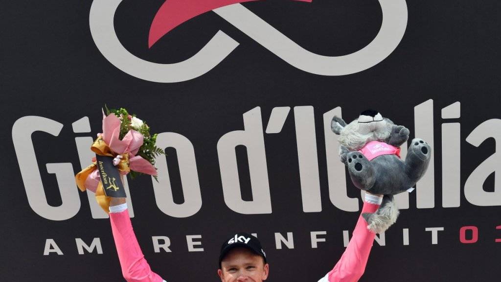 Wird 2019 einen spektakulären Start erleben: Chris Froome, Sieger des Giro d'Italia 2018