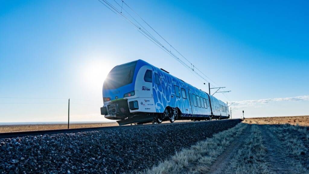 Wasserstoff-Zug aus der Schweiz stellt Weltrekord auf