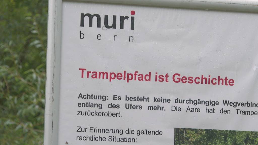 Trampelpfad in Muri wird nicht gerettet