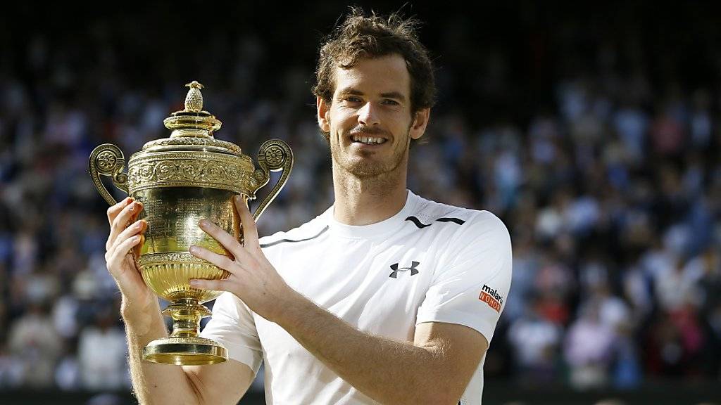 Der Wimbledon-Champion Andy Murray