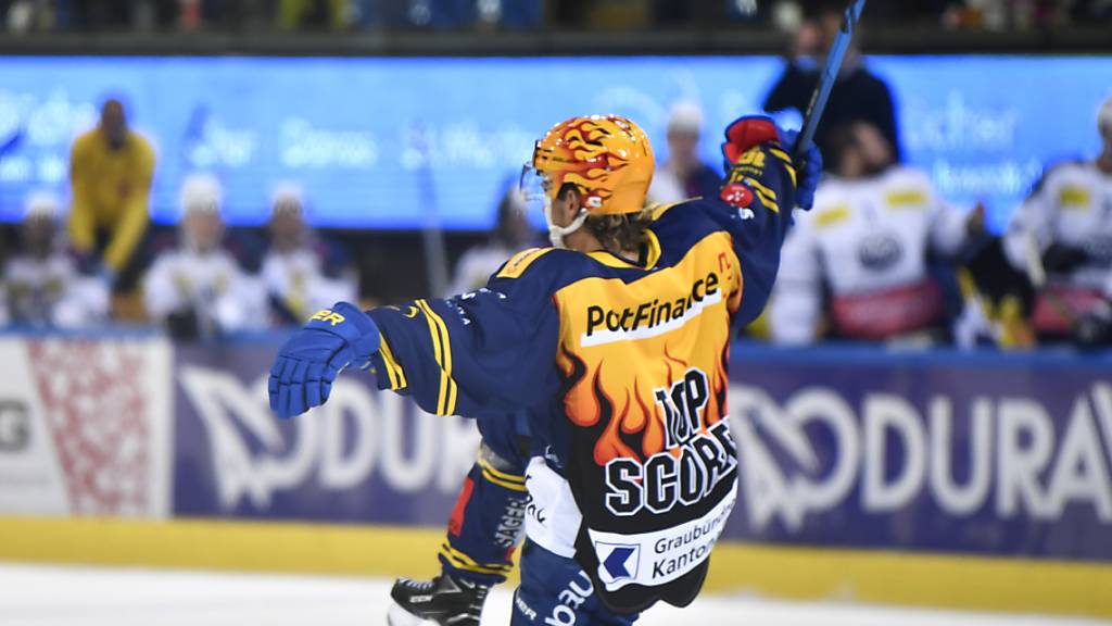 Mathias Bromé erzielte gegen Ambri-Piotta zwei Tore für den HC Davos