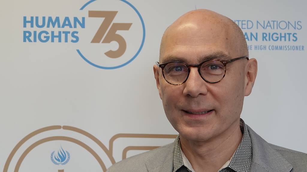 PRODUKTION - Der Hochkommissar für Menschenrechte, Volker Türk, hat Äußerungen israelischer Minister zu einer möglichen Massenvertreibung von Palästinensern aus dem Gazastreifen als «sehr verstörend» verurteilt. Foto: Christiane Oelrich/dpa