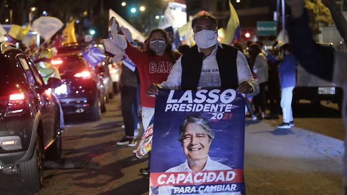 Konservativer Lasso wird neuer Präsident in Ecuador