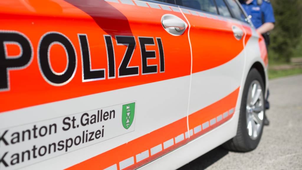 Zwei Polizisten verletzen sich in St. Gallen nach Verfolgungsjagd