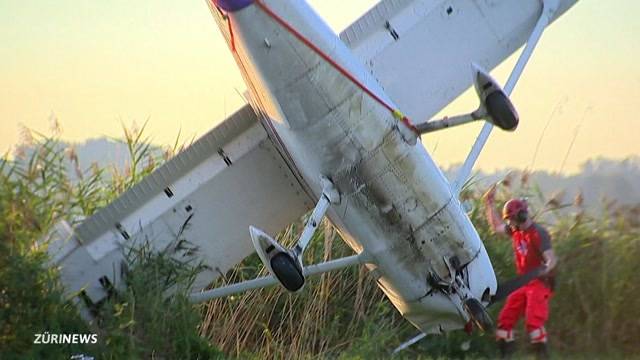 Flugzeugunglück in Wangen