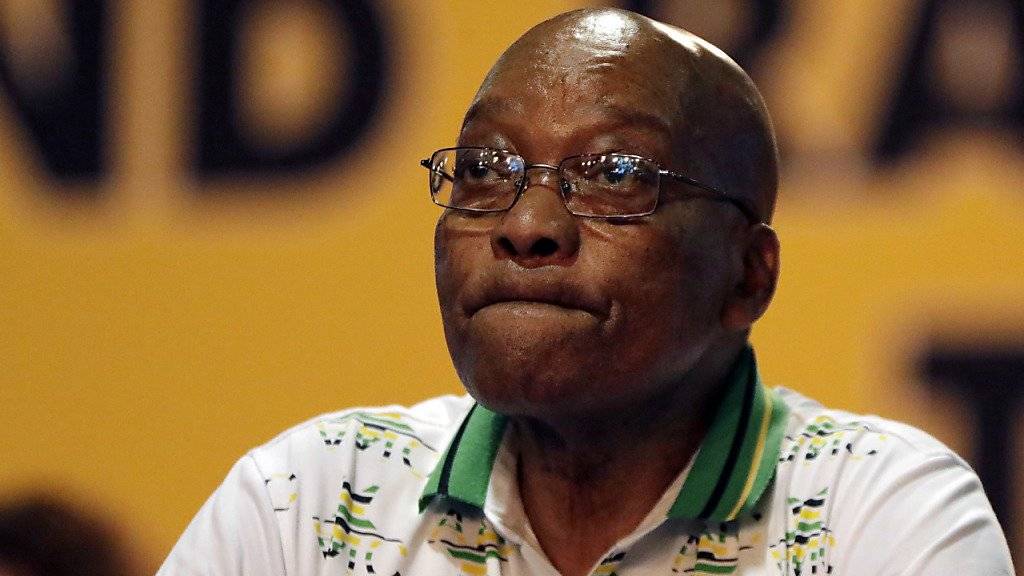 Kann sich womöglich nicht mehr lange im Amt halten: Südafrikas Präsident Jacob Zuma. (Archiv)