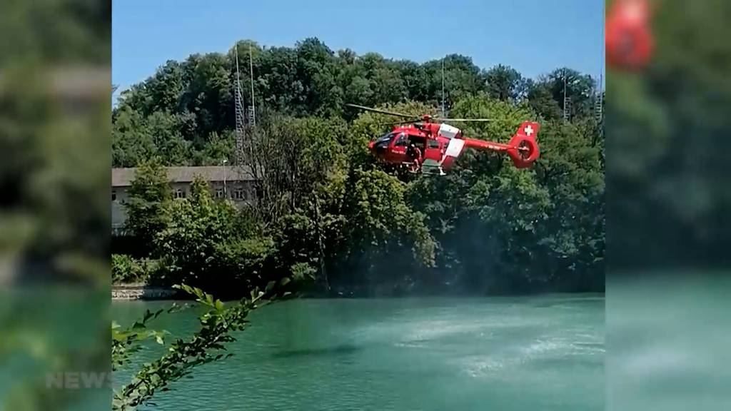 Suchaktion Olten: Polizei sucht auf der Aare nach vermisster Person