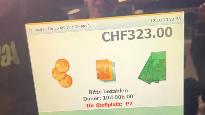 «323 Franken für 10 Tage»: Das kostet Parkieren am Flughafen Zürich