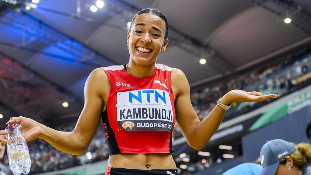 Ditaji Kambundji sprintet über 100 m Hürden in den Final FM1Today