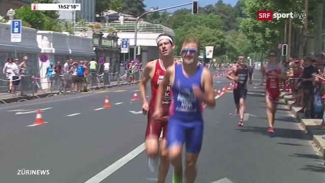 Zürcher holen Gold und Silber an Triathlon-EM