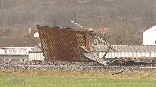 Sturm „Evi“ hinterlässt seine Spuren