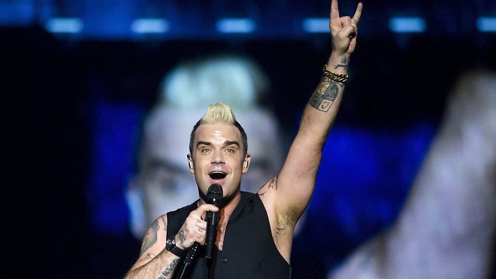 Robbie Williams wehrt sich gegen Vorwürfe, wonach er im Musikclip «Party like a Russian» rassistische Stereotype verwendet habe. (Archivbild)