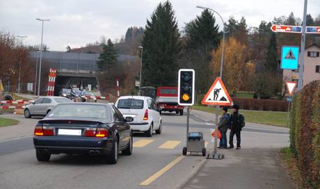 Ein Blinkendes Gelbes Signal Heisst Nicht Gleich Freie Fahrt Fricktal rgau rgauer Zeitung