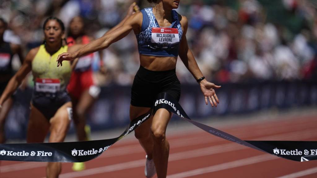 Lässt der Konkurrenz über 400 m auch ohne Hürden keine Chance: die 25-jährige Sydney McLaughlin-Levrone