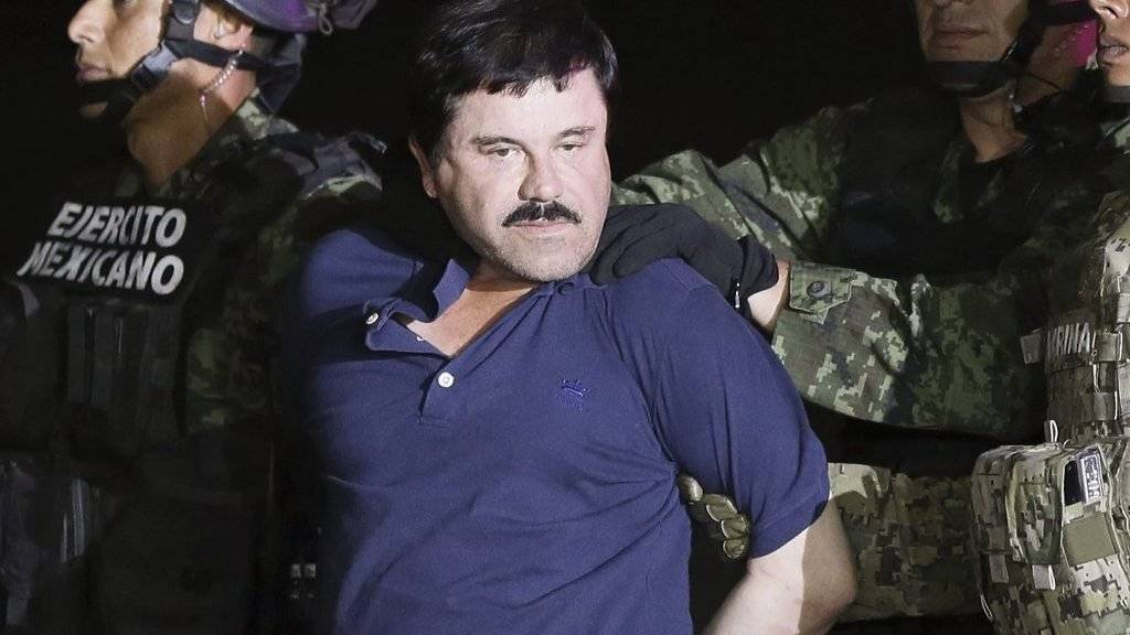 Drogenboss Joaquín «El Chapo» Guzmán. (Archivbild)