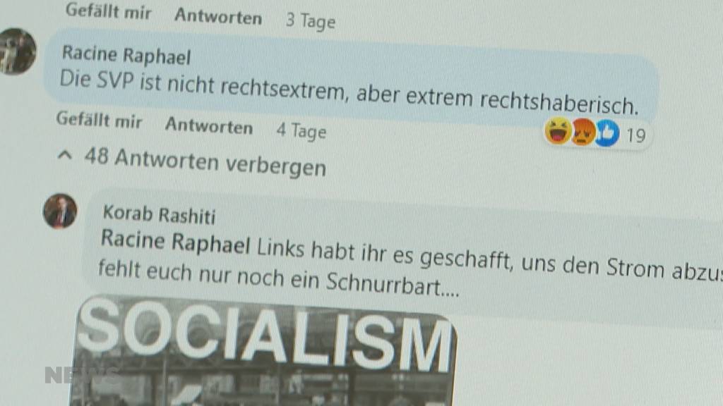 Grossrat vergleich Sozialisten mit Hitler