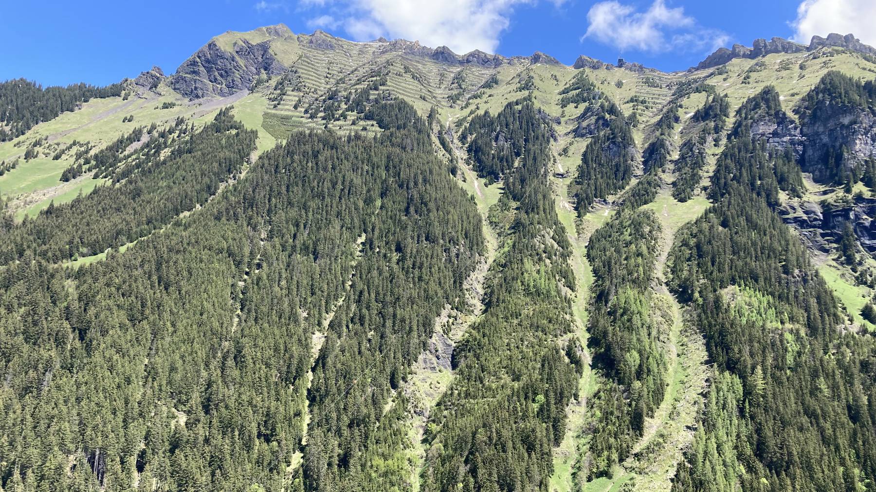 Der Speedflyer verunfallte in Wengen.