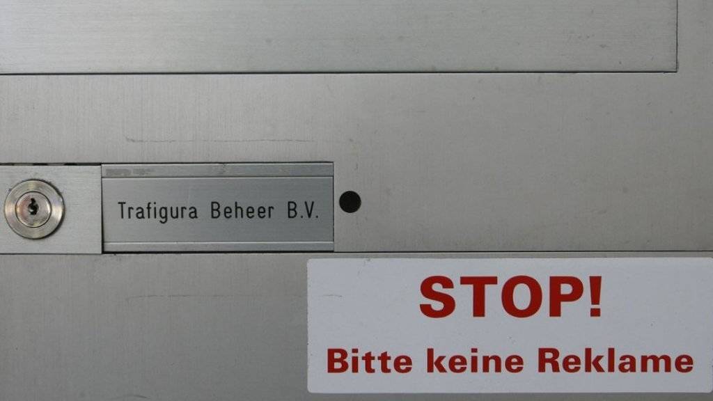 Briefkasten der von Public Eye unter anderen Unternehmen kritisierten Schweizer Filiale von Trafigura in Luzern.