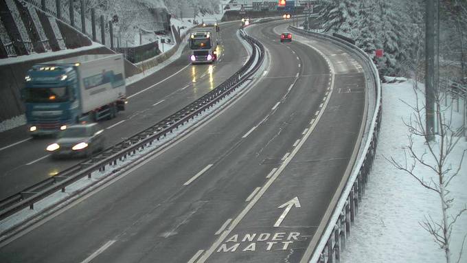 A2 zwischen Amsteg und Göschenen wird saniert