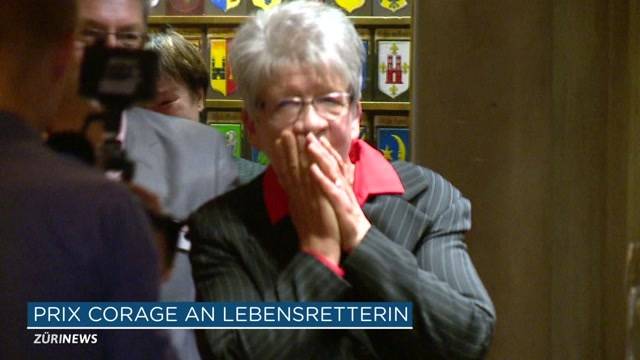 Erna Niedermann gewinnt Prix Courage