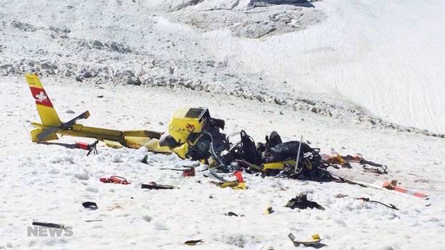 Helikopter-Absturz auf Guggigletscher geklärt