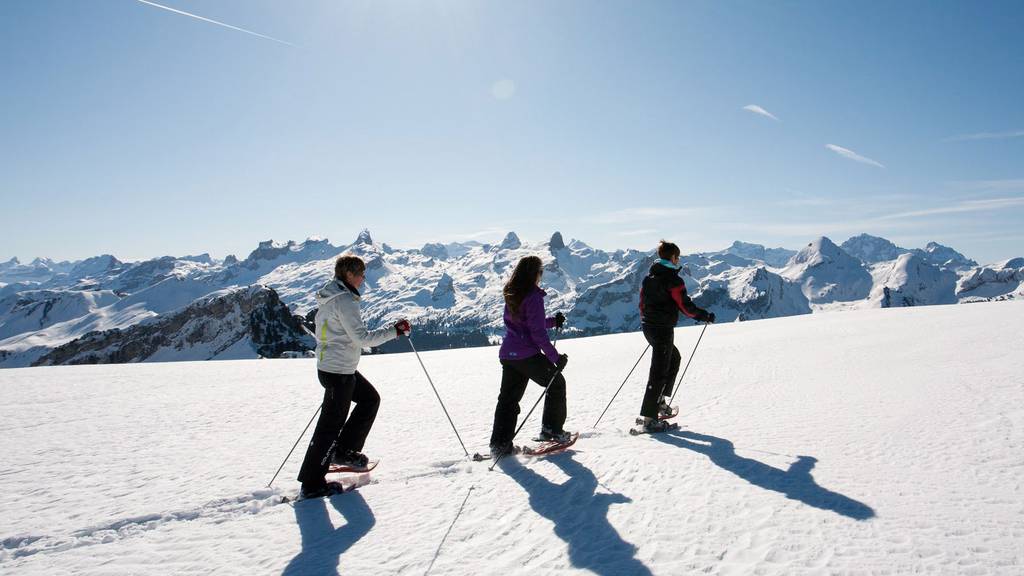 In den letzten Jahren wurden Winterwanderungen und Schneeschuhtouren immer beliebter.