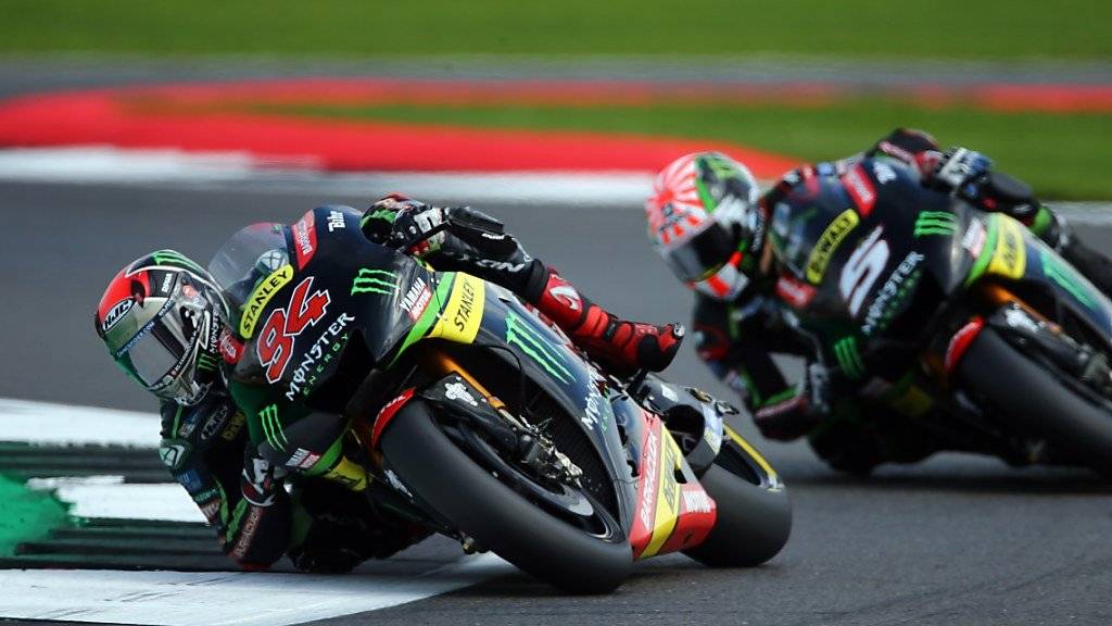 Jonas Folger (Nr. 94) musste ein Jahr lang auf MotoGP-Einsätze verzichten