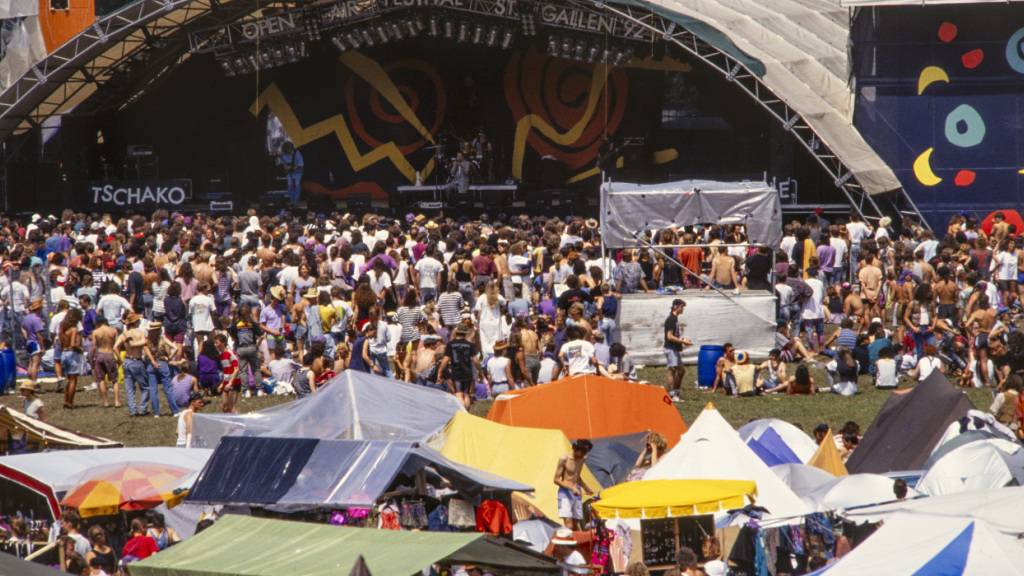 Das St. Galler Openair zieht an den vier Festivaltagen jeweils rund 30'000 Besucherinnen und Besucher an. (Archivbild)