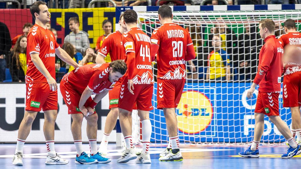 Die Schweizer Handball-Nati muss im letzten Gruppenspiel der EM eine bittere Pleite verkraften.