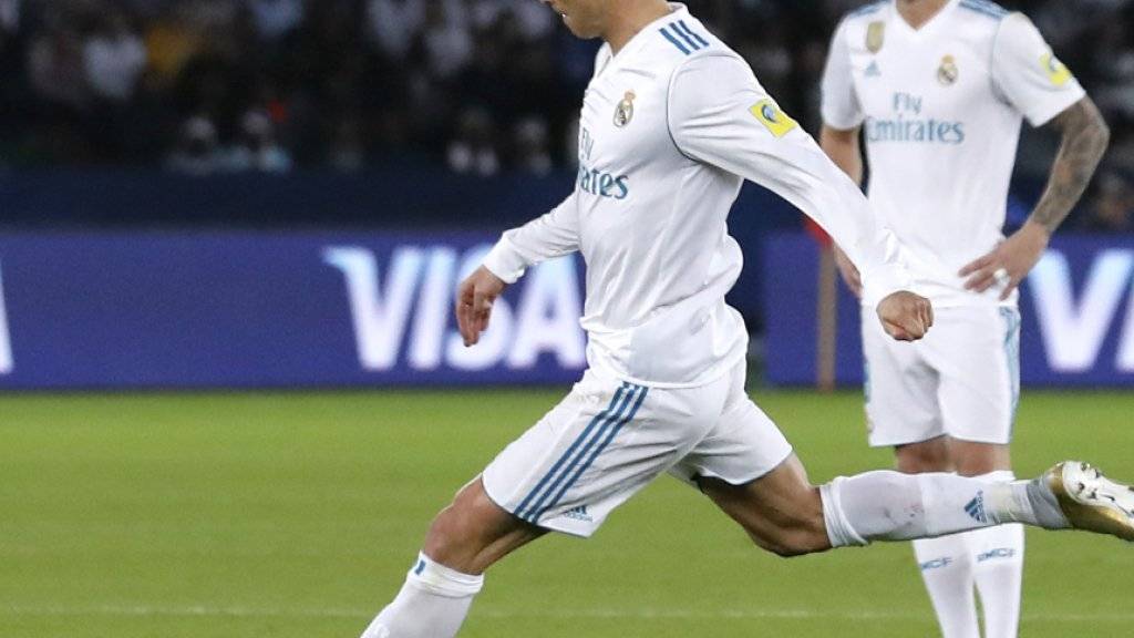 Cristiano Ronaldo gelingt im Final der Klub-WM das einzige Tor