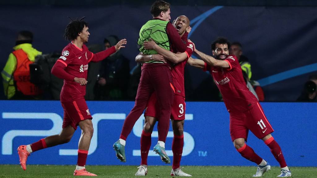 Liverpool gewinnt 3:2 gegen Villarreal und steht im Final