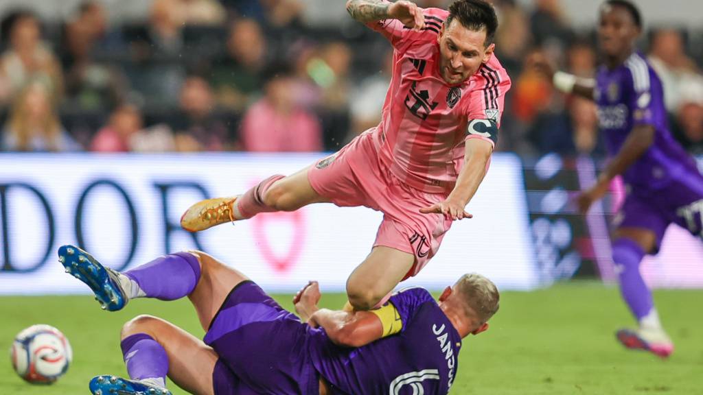 Harter Aufprall für Lionel Messi und Inter Miami: Das Team verliert gegen Orlando City trotz 3:0-Führung
