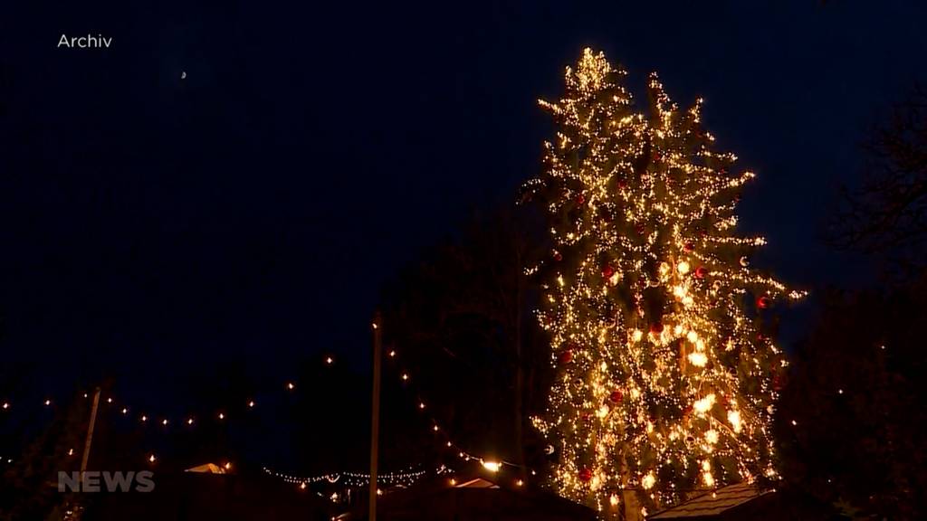 Ohne Weihnachtsbeleuchtung durch den Advent: Robert-Walser-Platz in Biel bleibt wegen Stromkrise dunkel