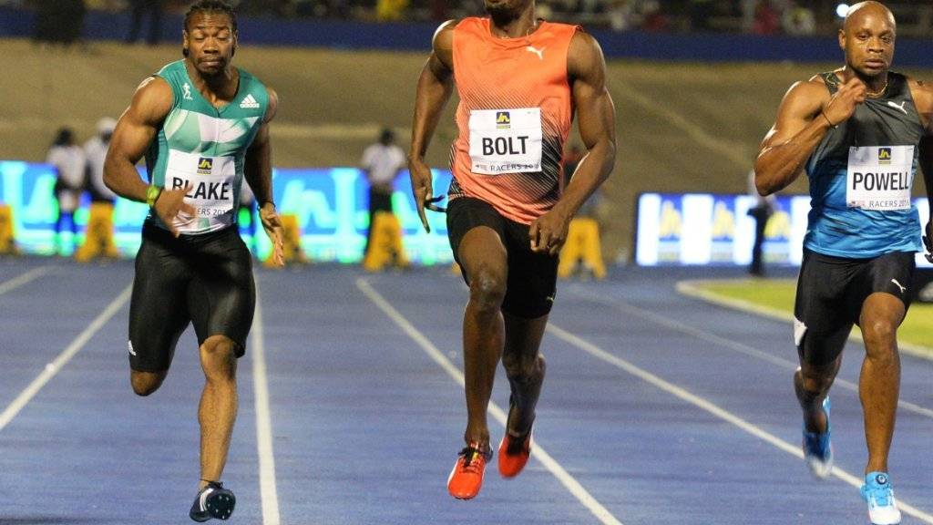 An den Landesmeisterschaften platzte das Duell der jamaikanischen Sprintstars Usain Bolt und Yohan Blake