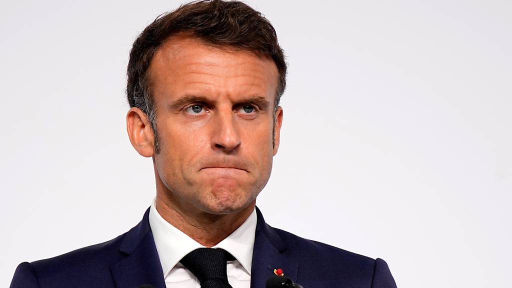 ARCHIV - Emmanuel Macron, Präsident von Frankreich. Foto: Lewis Joly/AP Pool/AP/dpa
