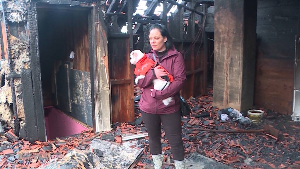 Nachzug Brand in Niederbipp: Solidarität für Betroffene gross
