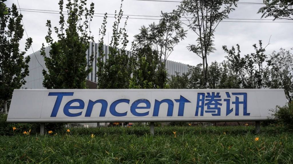 Tencent betreibt die wichtige chinesische Multifunktions-App WeChat. (Archivbild)