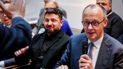 Merz sagt Ukraine weitere Unterstützung zu