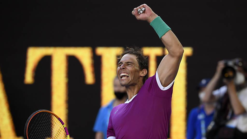 Für Nadal geht es am Australian Open am Donnerstag weiter. Er trifft entweder auf den Franzosen Gaël Monfils oder den Italiener Matteo Berrettini.