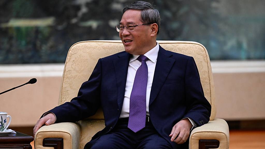 Bald zum offiziellen Besuch in Bern: Der chinesische Ministerpräsident Li Qiang. (Archivbild)