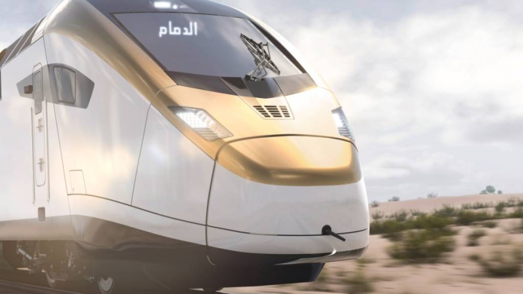 Die neuen Intercity-Züge sind für die klimatischen Bedingungen in Saudiarabien wie extreme Hitze und Sand konzipiert. (Bild Stadler)