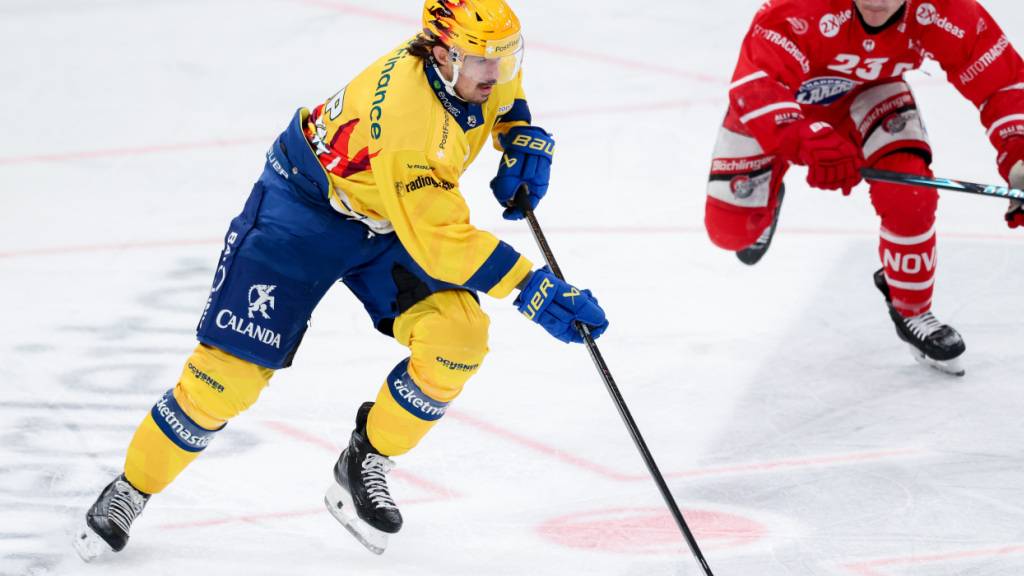 Von den Rapperswil-Jona Lakers nicht zu stoppen: der Davoser Goldhelm Matej Stransky